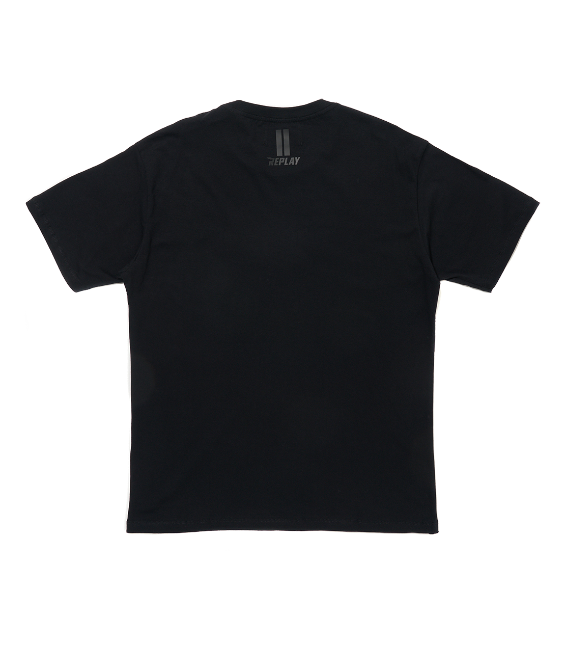 REPLAY MOTORCYCLE ガーメントダイ ロゴプリントTシャツ｜REPLAY